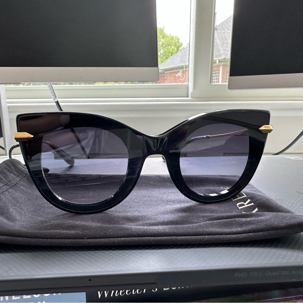 Krewe  LAVEAU NYLON | BLACK AND CRYSTAL 24K